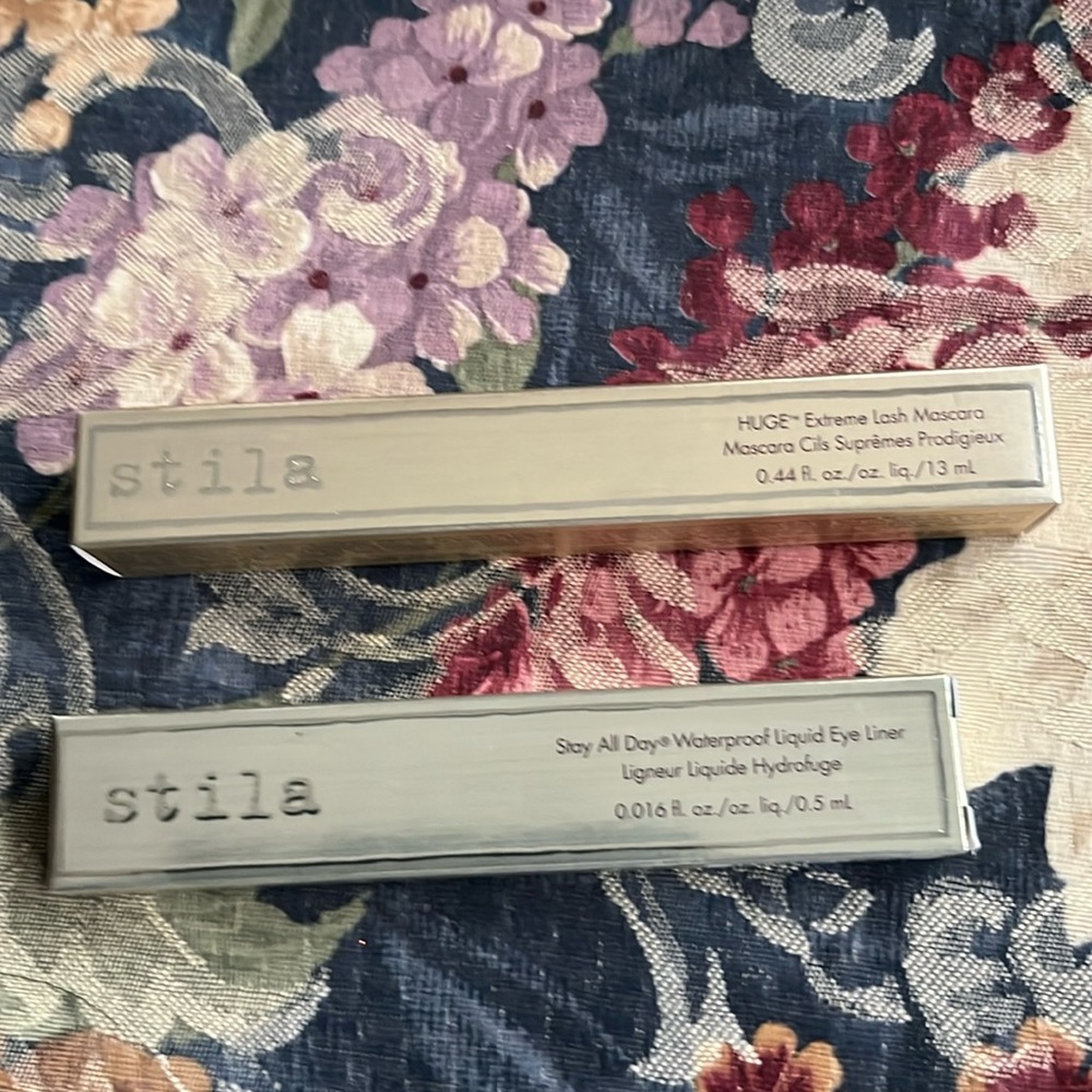 StilabBlack Mascara & Waterproof Eyeliner